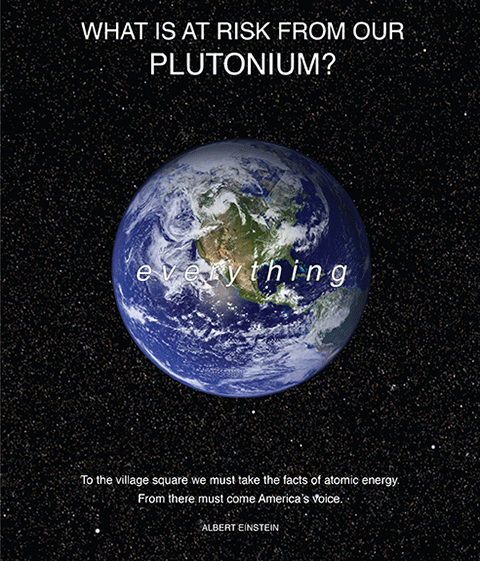Everything on Earth is at risk from manmade plutonium and nuclear weapons